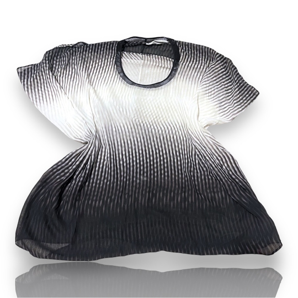 New Tahari ombre sheer blouse​​​
